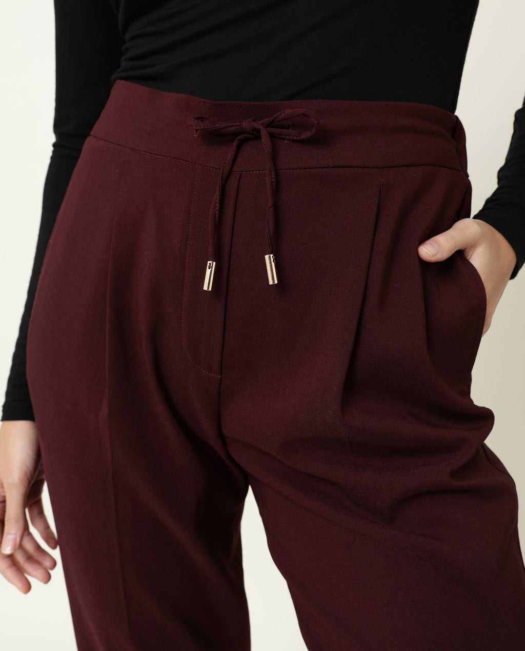 Women's Uniform Maroon Trouser