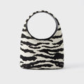 DOTTHZ Iris Bag - Zebra Pony Hair