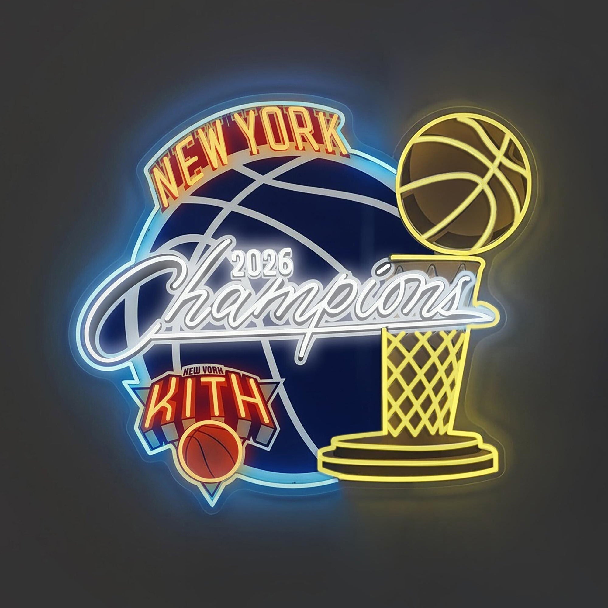 MADE-TO-ORDER | Kith & Yellowpop for the New York Knicks - 2026 Champions - PH