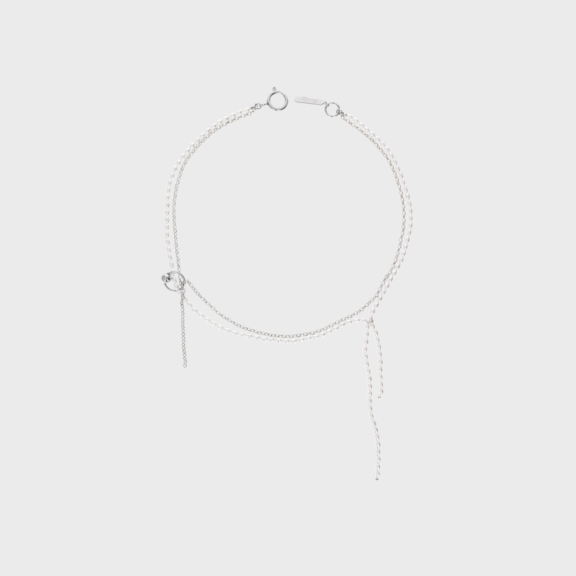 Justine Clenquet Alba Necklace - Silver