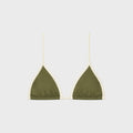JADE Via Top - Olive / Ivory