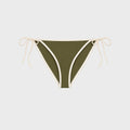 JADE Ties Bottom - Olive / Ivory