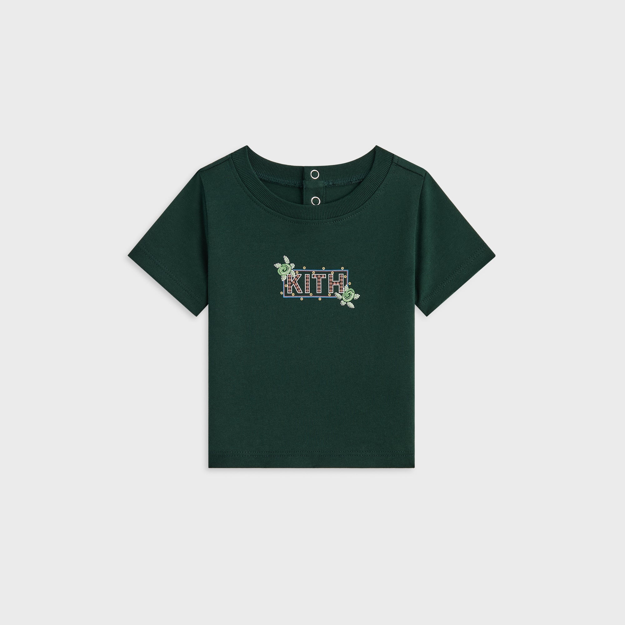 Kith Baby Beach Tile Classic Logo Graphic Tee - Stadium