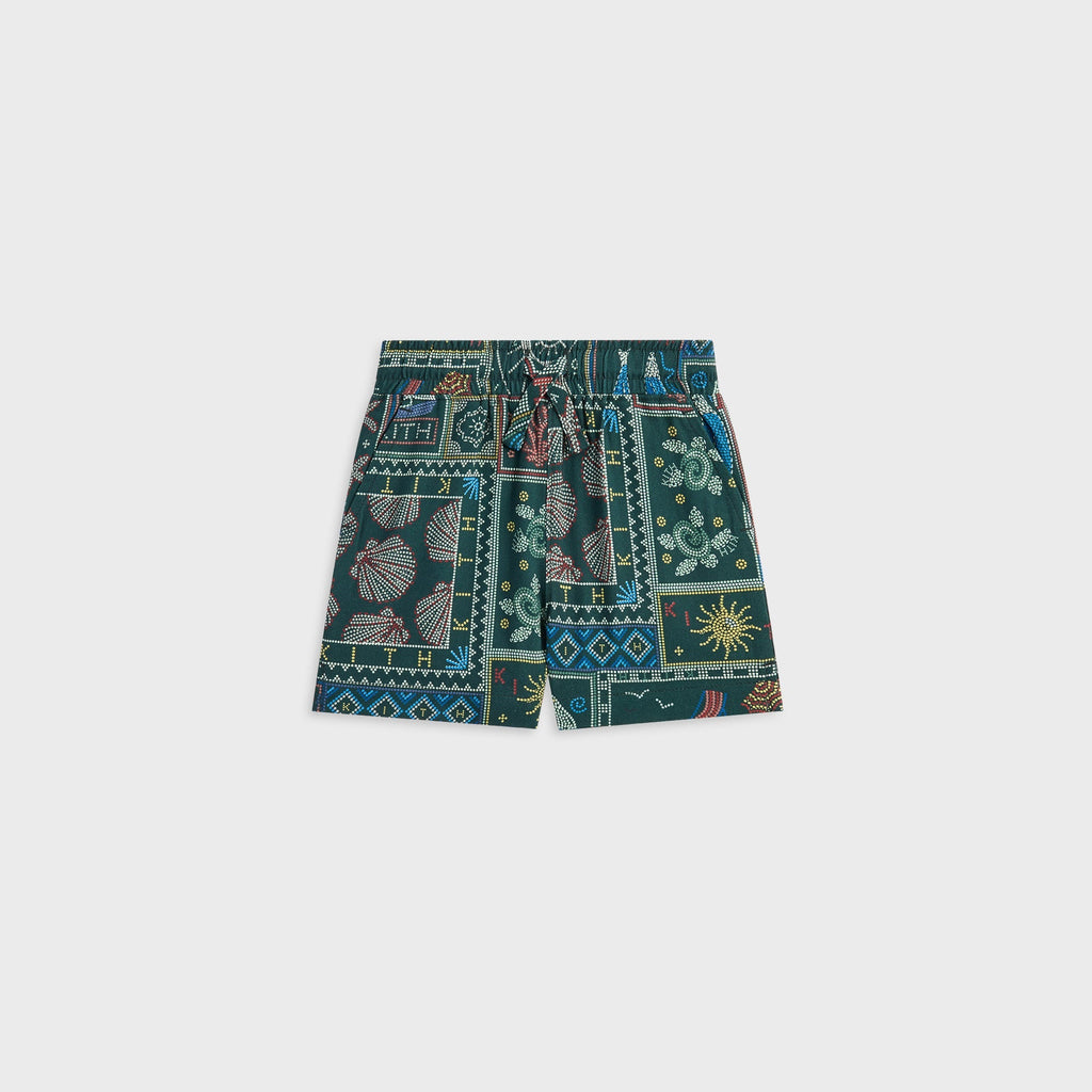 Kith Baby Beach Tile Thompson Camp Short - Stadium