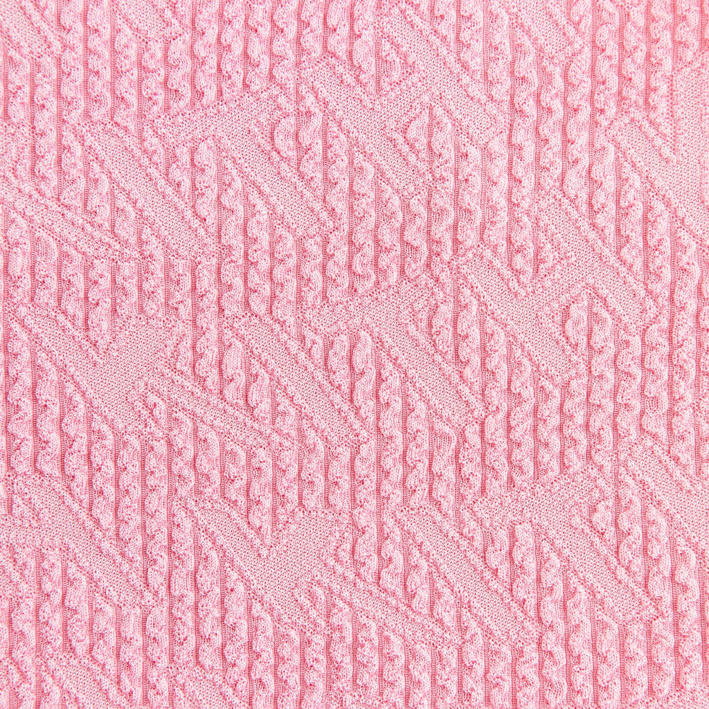 Kith Baby Textured Monogram Jodi One Piece Suit - Bubblegum