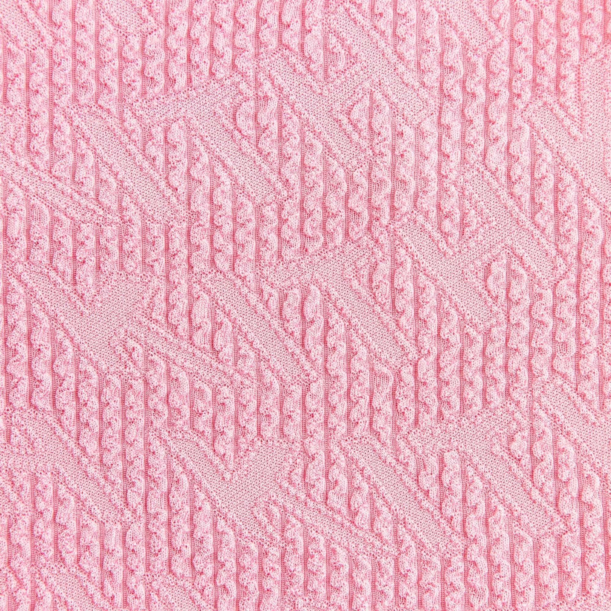 Kith Baby Textured Monogram Jodi One Piece Suit - Bubblegum