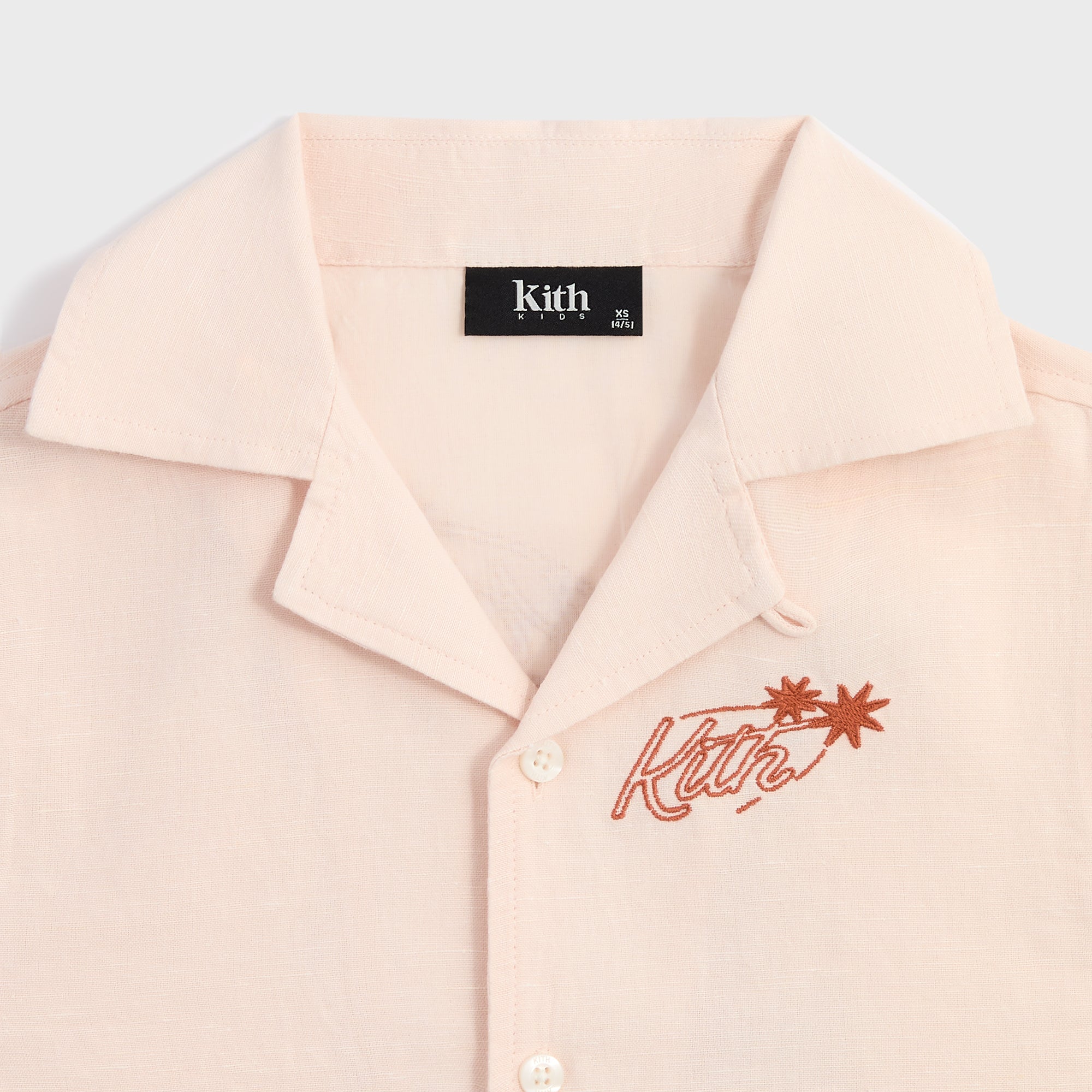 Kith Kids Thompson Camp Shirt - Sahara