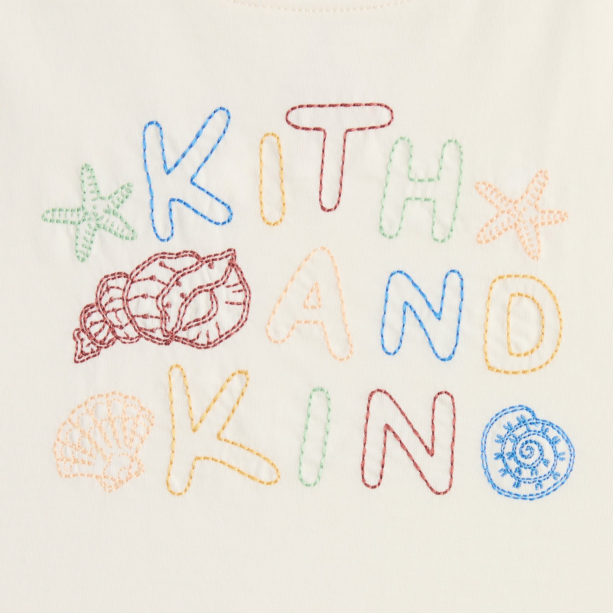Kith Kids Embroidered Graphic Muscle Tank - Silk