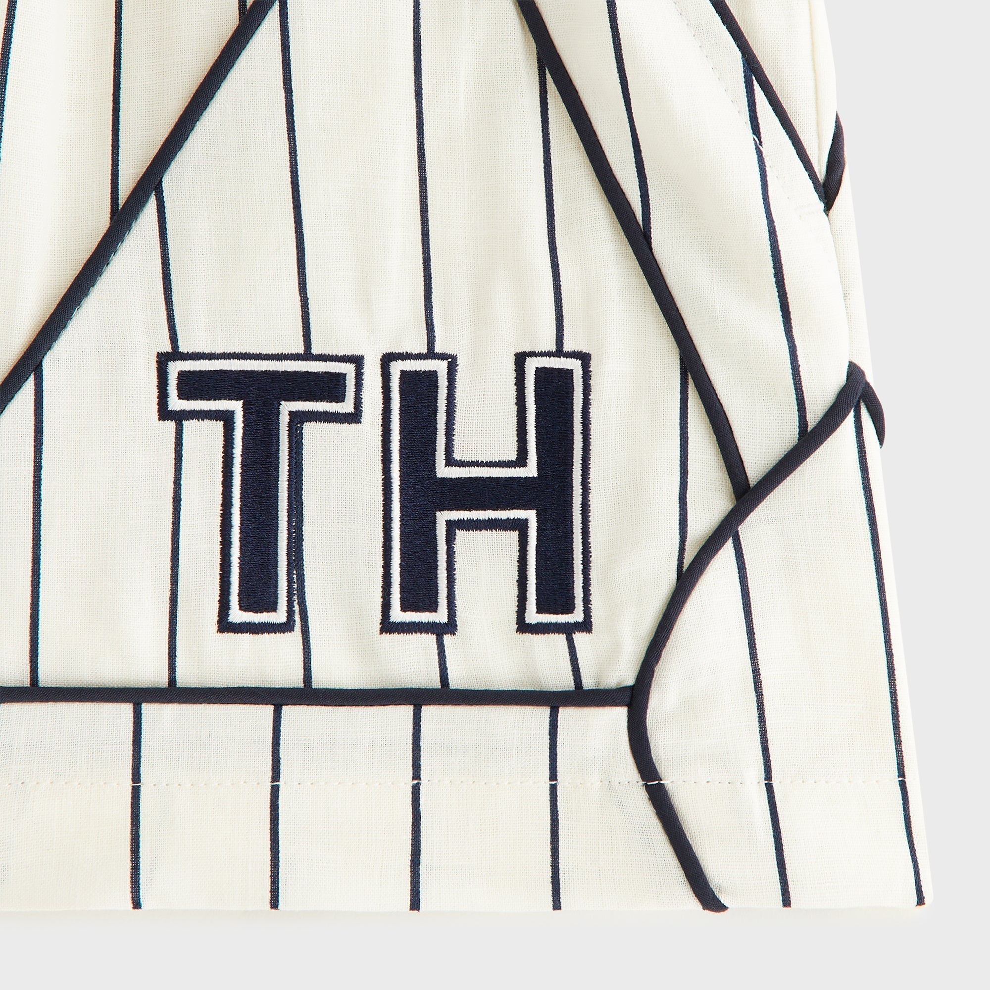 Kith Kids Pinstripe Baseball Turbo Short - Silk