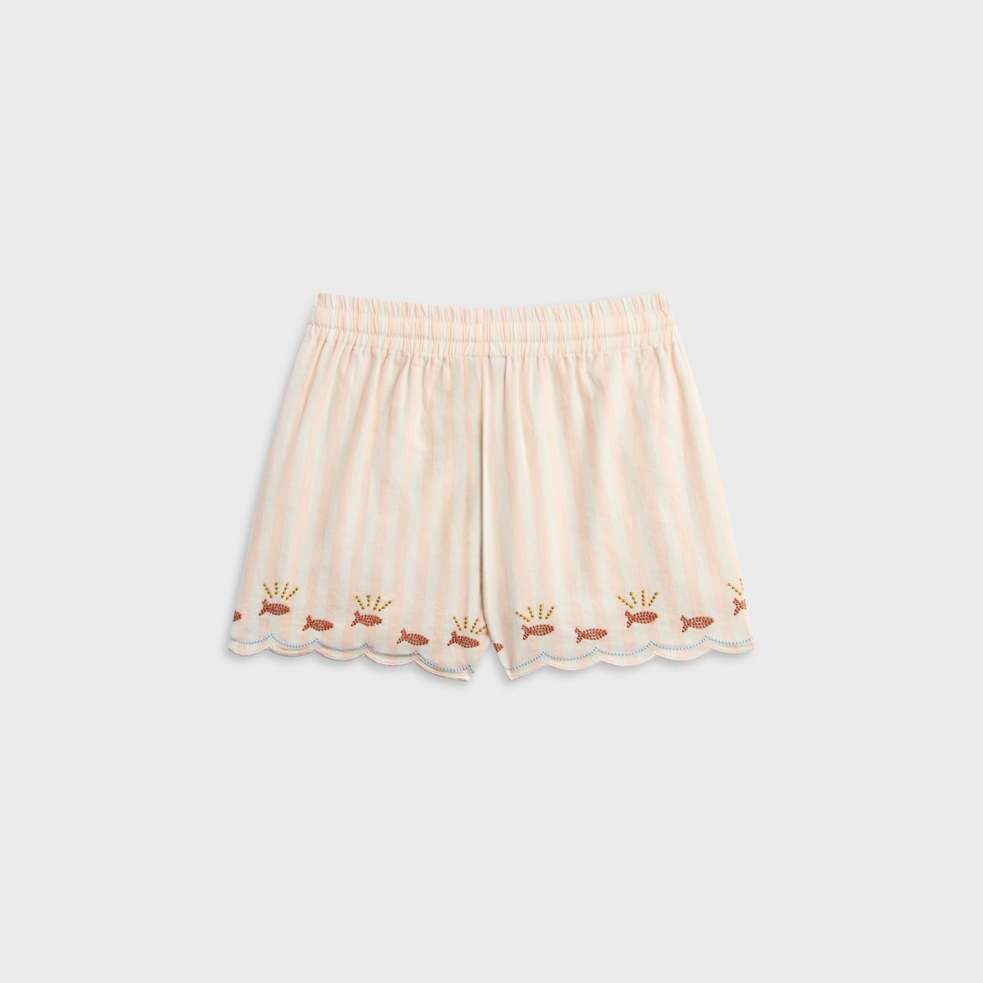 Kith Kids Embroidered Michla Camp Short - Sahara