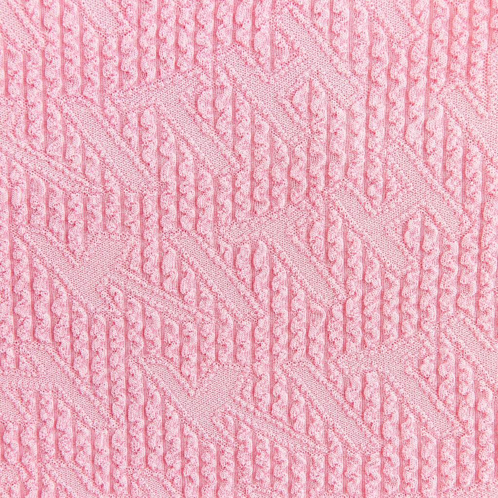 Kith Kids Textured Monogram Audrey One Piece Suit - Bubblegum