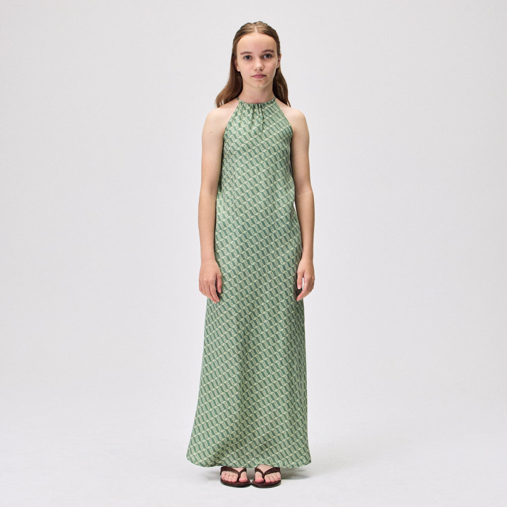 Kith Kids Monogram Maxi Dress - Sage