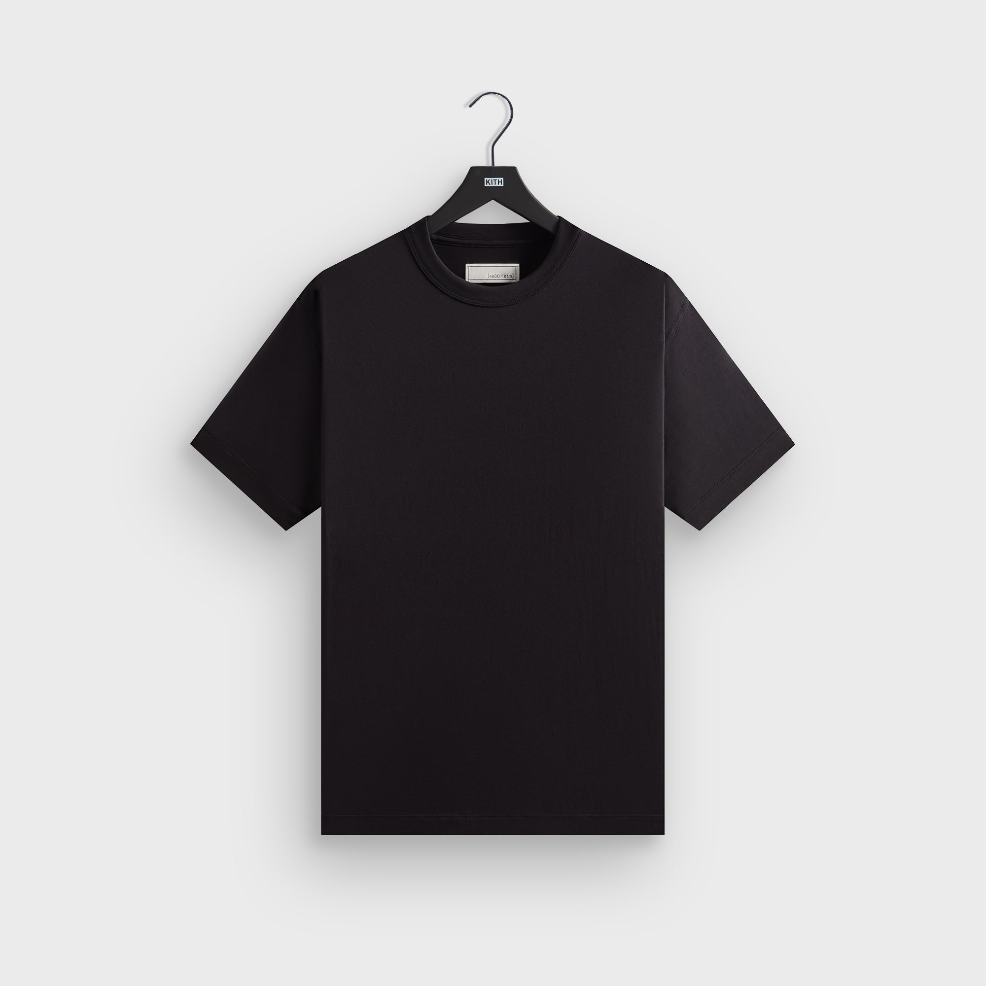 &Kin Pima Jersey Alex Boxy Tee - Black