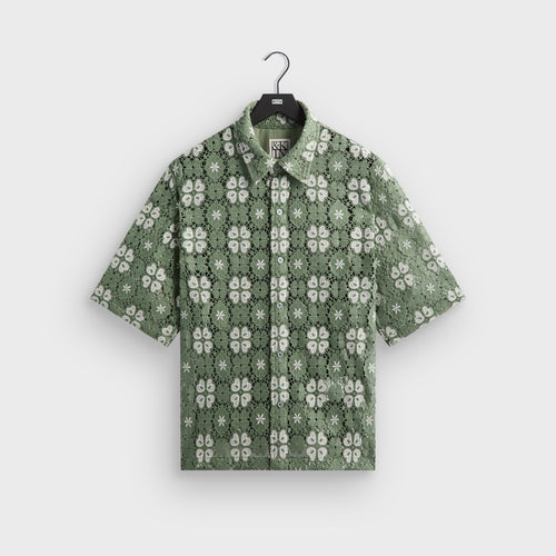 &Kin Retro Floral Lace Harvey Shirt - Cavan