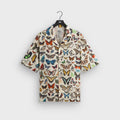 &Kin Butterfly Archive Thompson Camp Collar Shirt - Sandrift