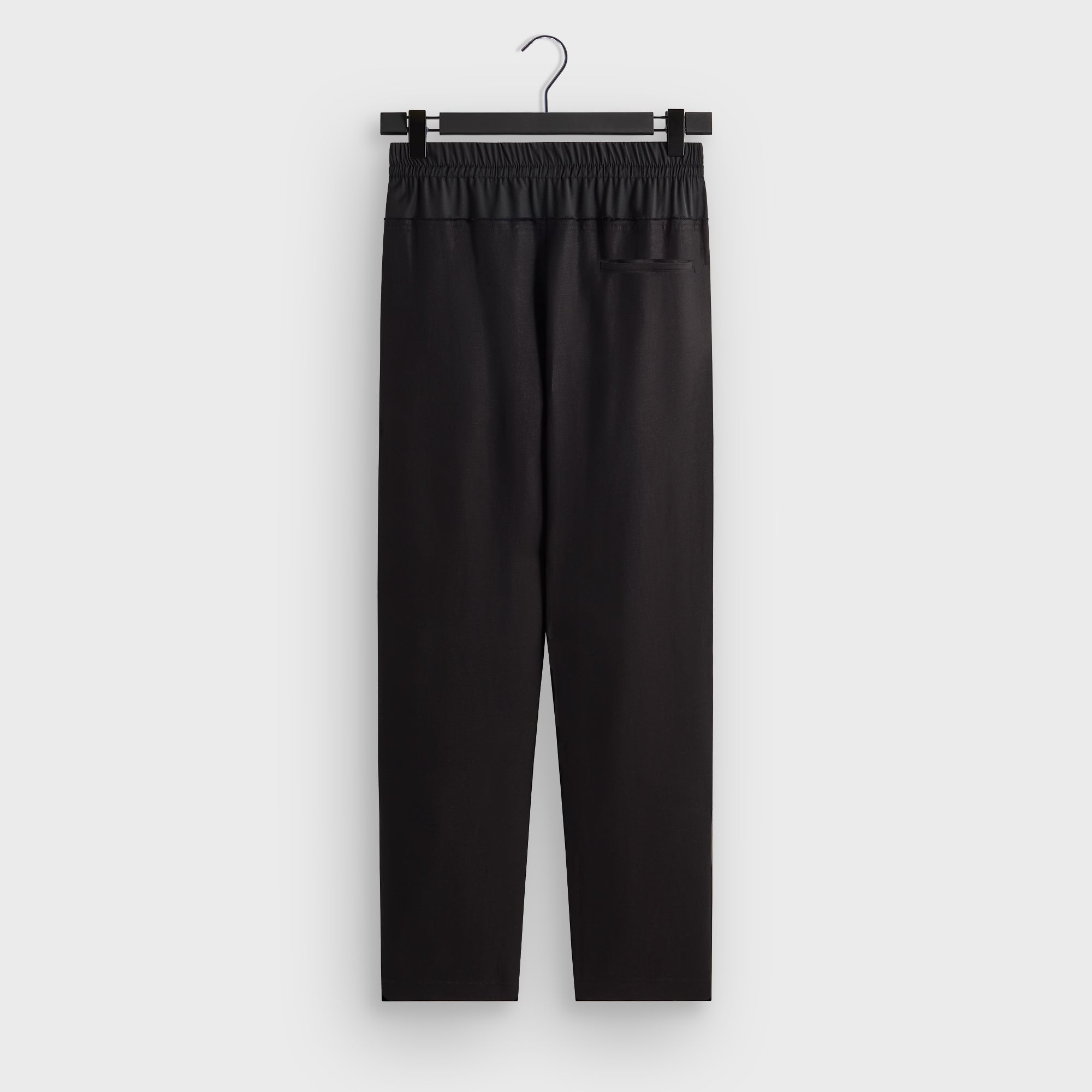 &Kin Linen Viscose Twill Emil Pant - Black