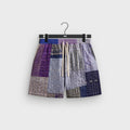 &Kin Tal Patchwork Short - Blue / Multi