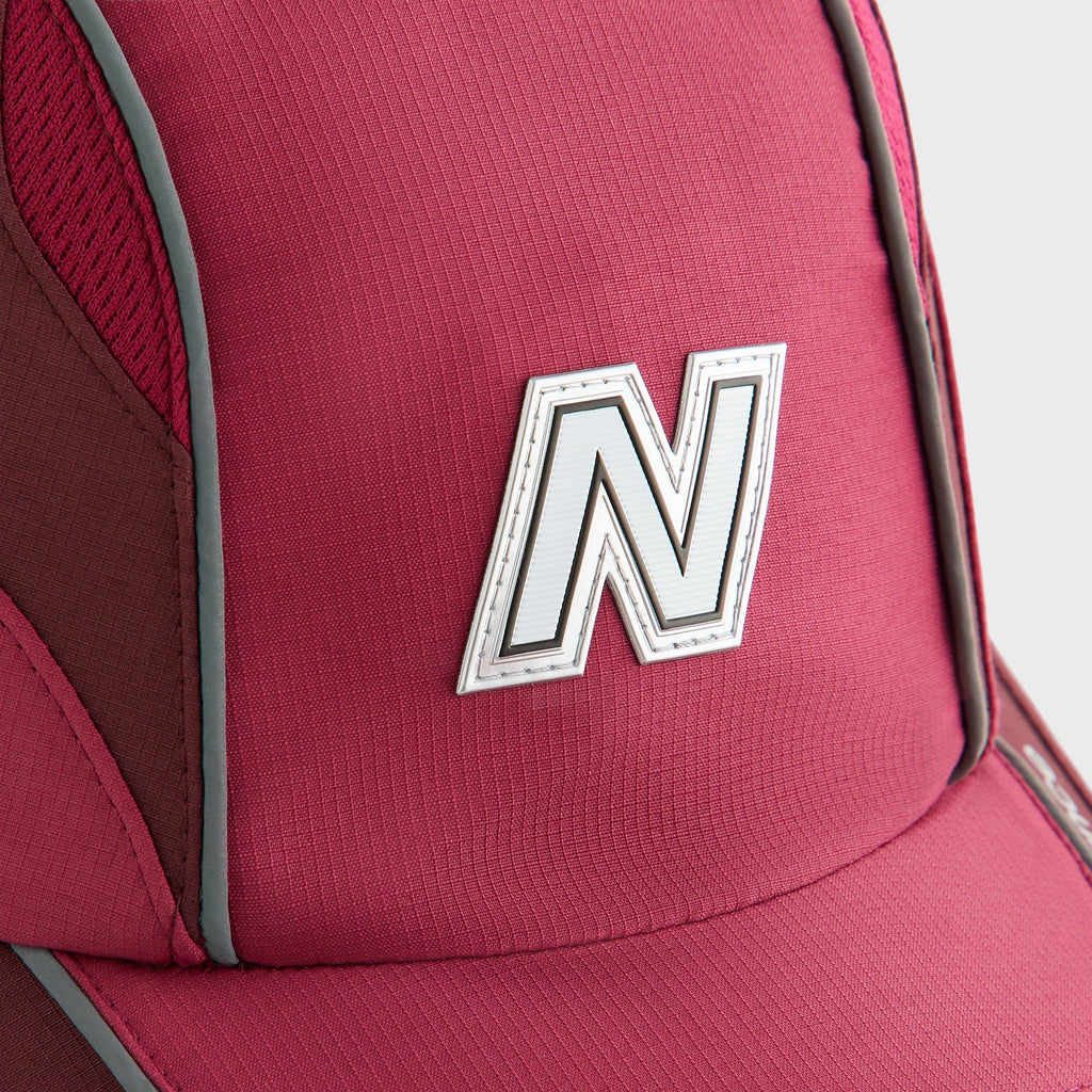 Kith & New Balance Mixed Tech Griffey Runner Cap - Biking Red