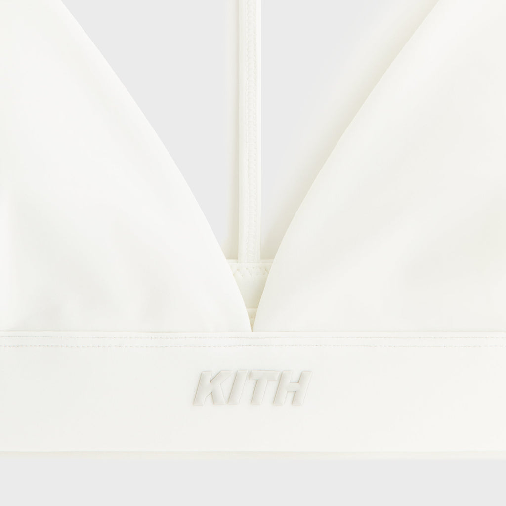 Kith Women Enhance Teoni Triangle Bra - White