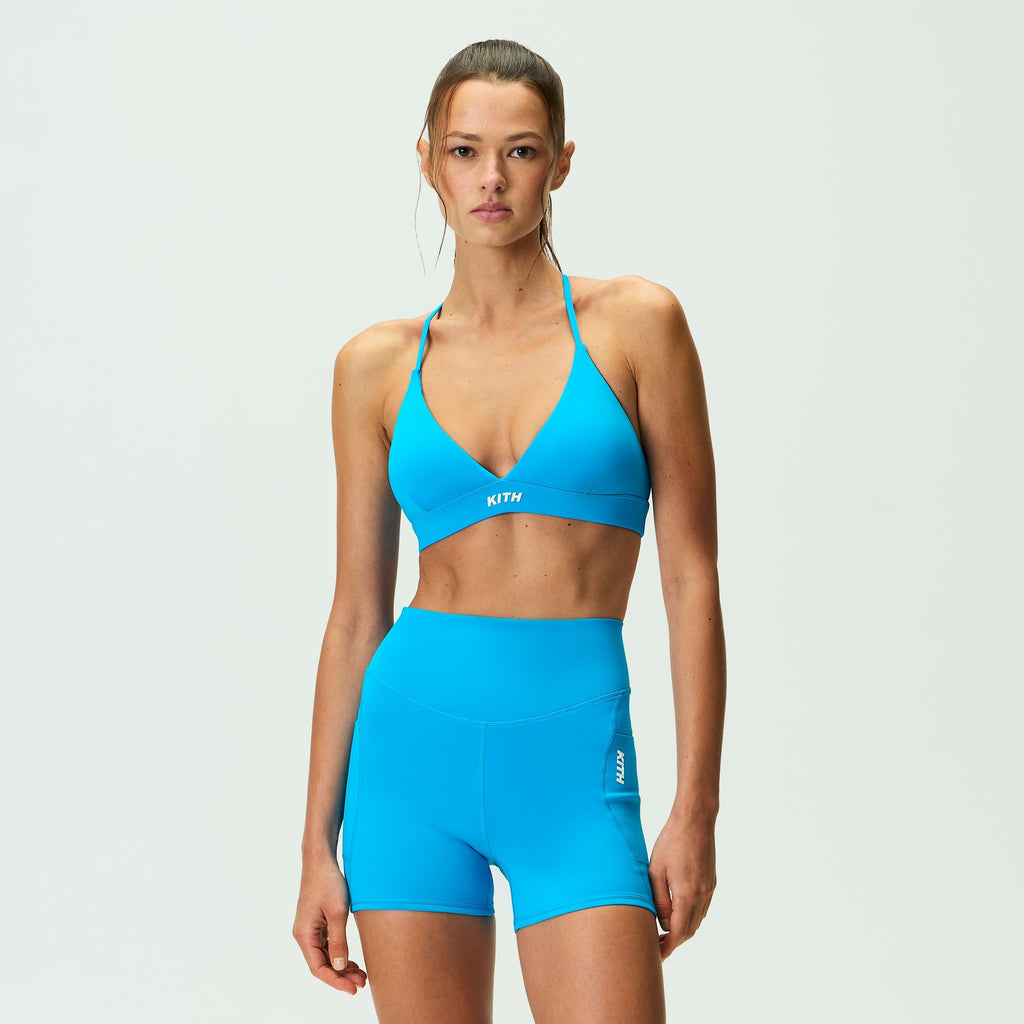 Kith Women Enhance Teoni Triangle Bra - Meridian Blue