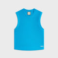 Kith Women Mera Mesh Muscle Tank - Meridian Blue
