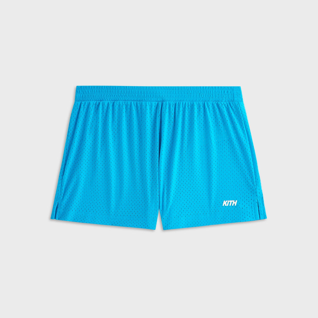 Kith Women Nilah II Mesh Soccer Shorty - Meridian Blue