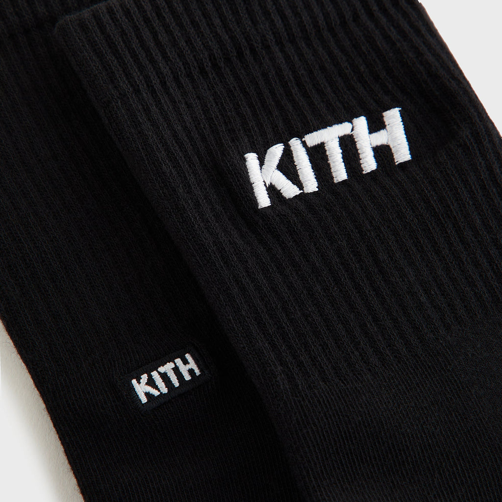 Kith Women Classic Crew Pilates Socks - Black