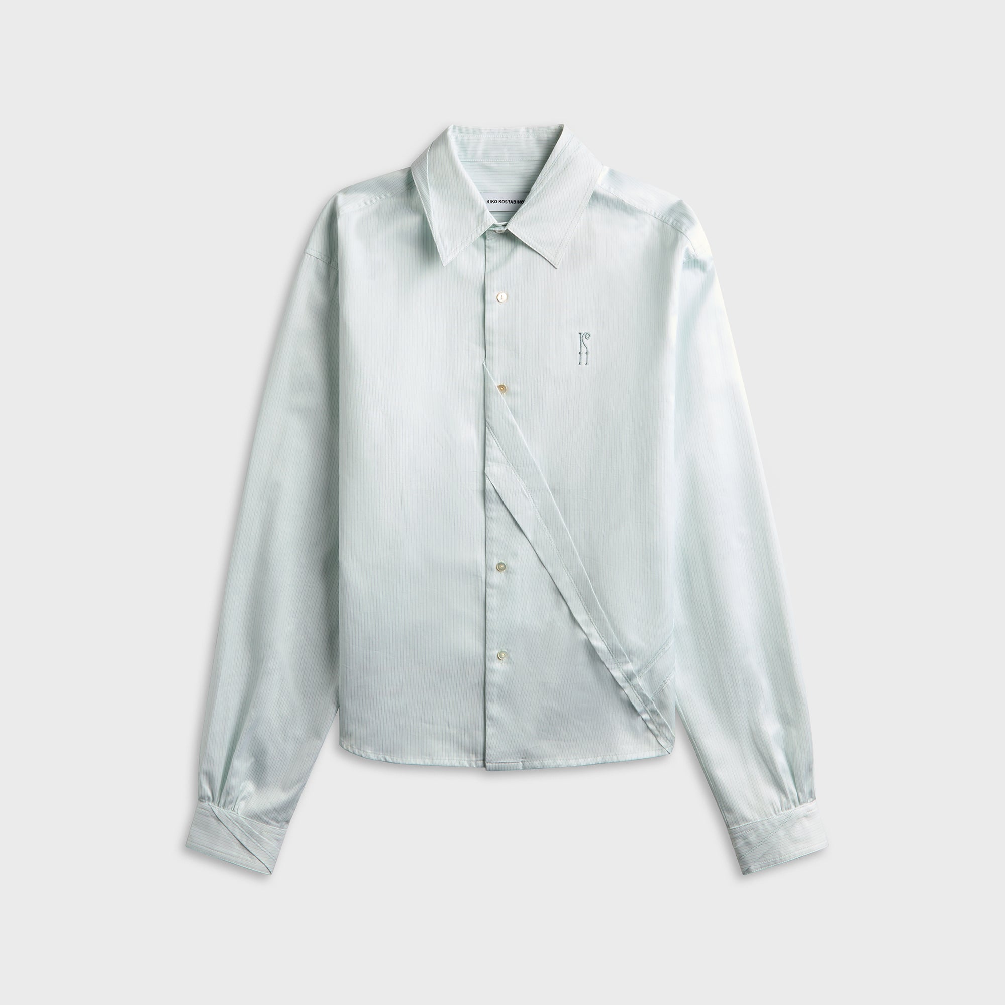Kiko Kostadinov Ohne K-Dart Shirt - Blue / Green