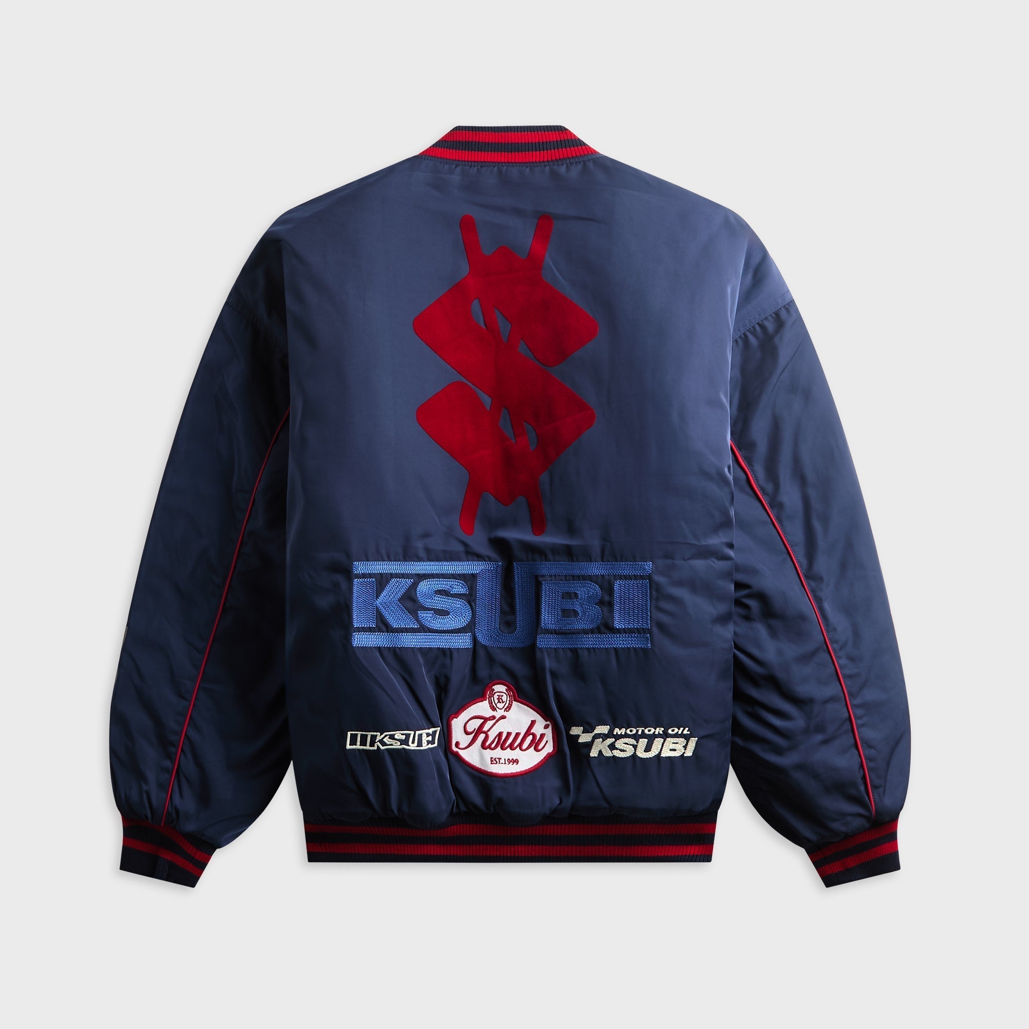 Ksubi Royalty Ma-1 Bomber Jacket - Navy
