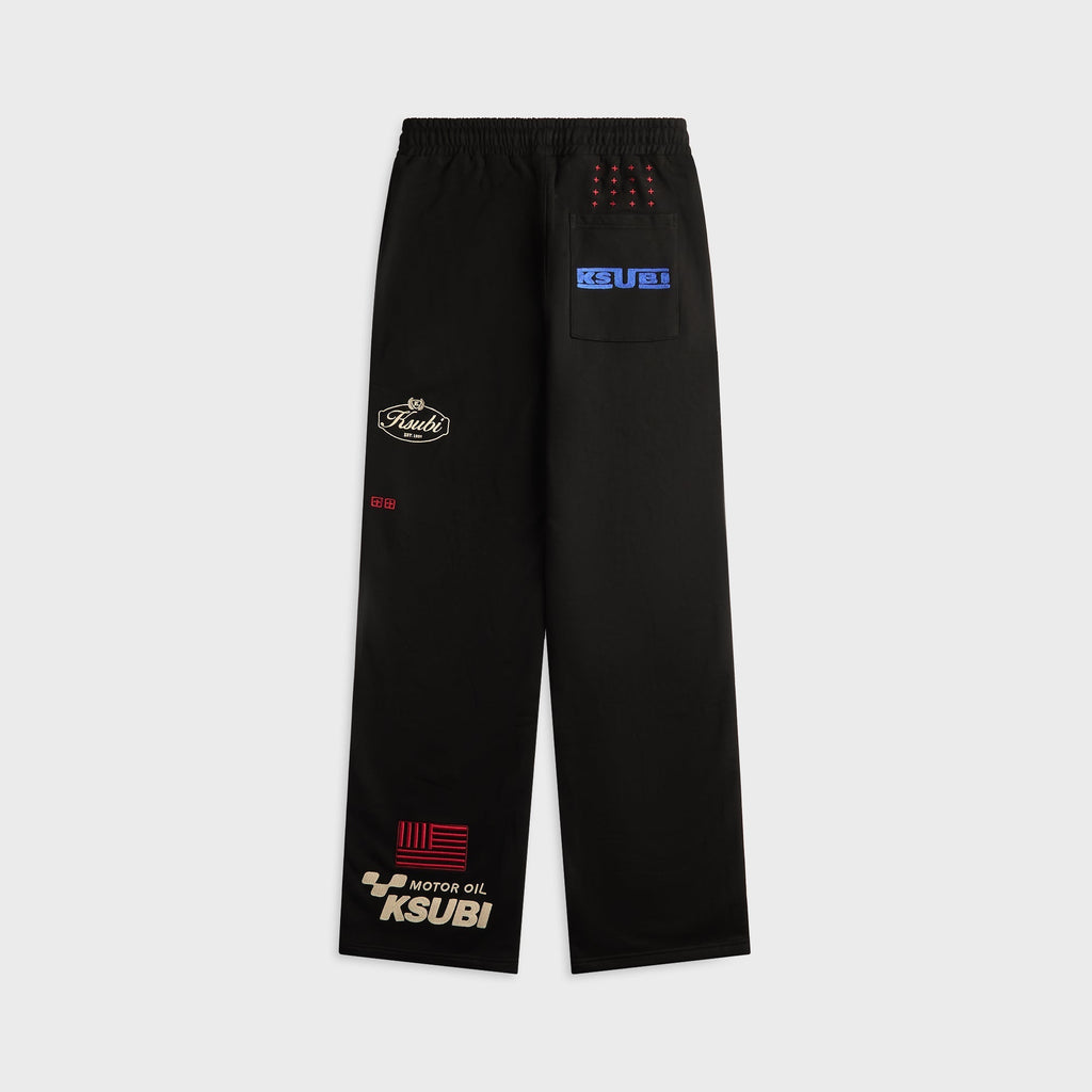 Ksubi Zoom Synthesis Trak Pant - Jet Black