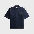 Ksubi Zoom Boiler Short Sleeve Shirt - Navy