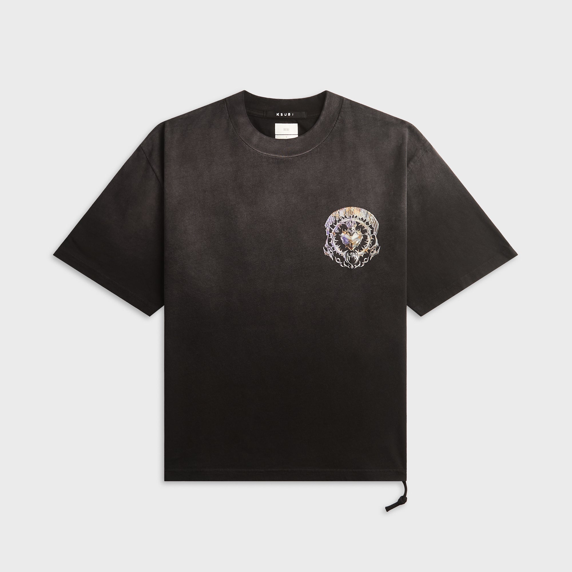 Ksubi Anguish Halen Tee - Jet Black