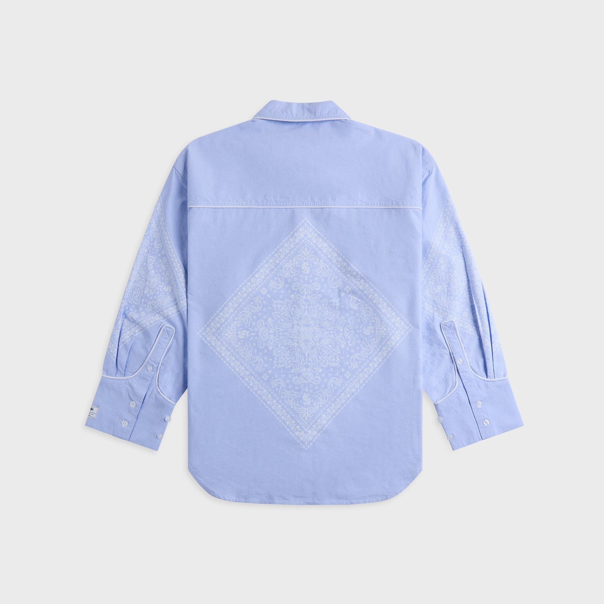 Ksubi Astra Long Sleeve Shirt - Bandana Blue