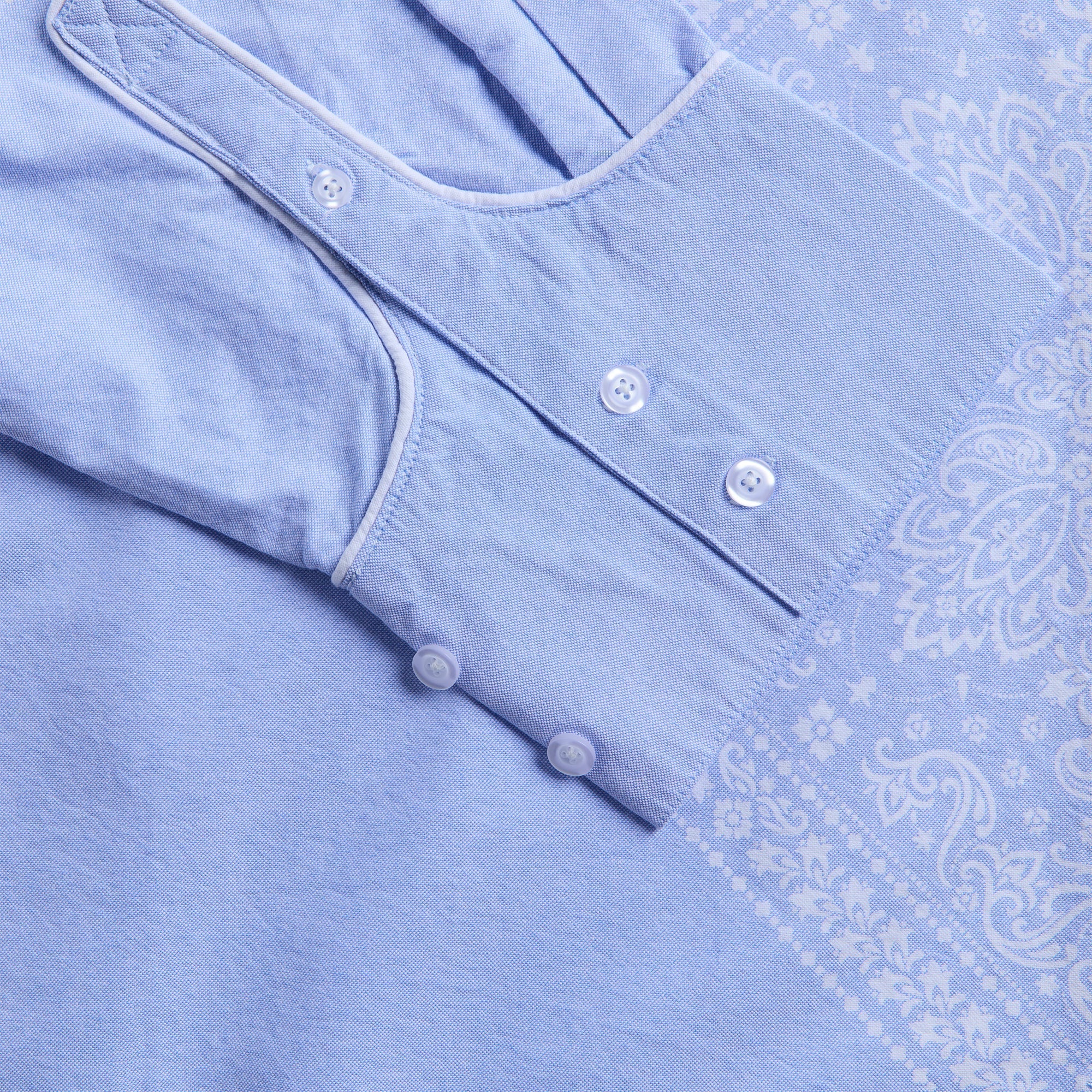 Ksubi Astra Long Sleeve Shirt - Bandana Blue