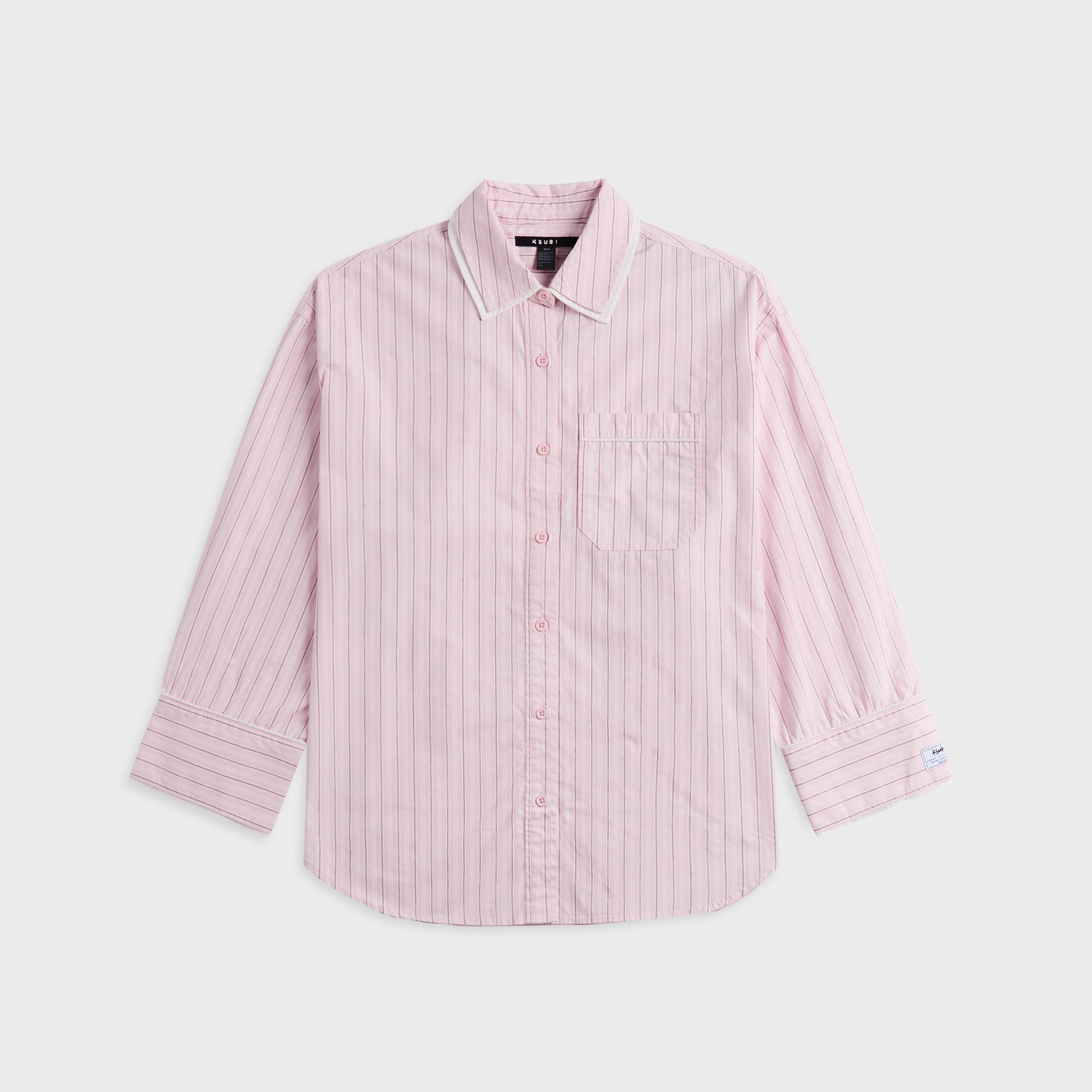 Ksubi Astra Long Sleeve Shirt - Candy Pink