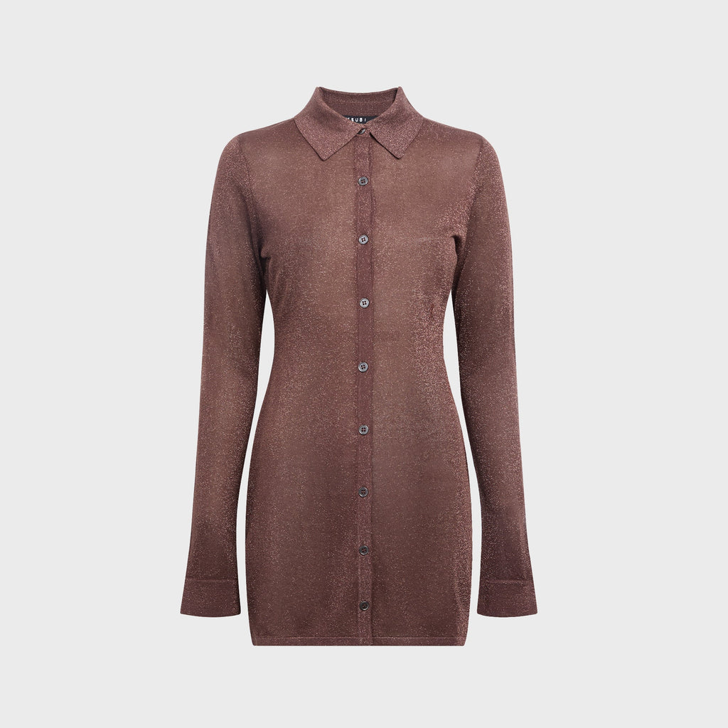 Ksubi Mara Midi Skirt - Wild Brown