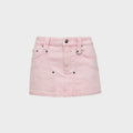 Ksubi Low Rider Mini Carpenter Quartz Skirt - Dust Pink