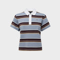 Ksubi Sott Shrunken Polo - Multi Stripe