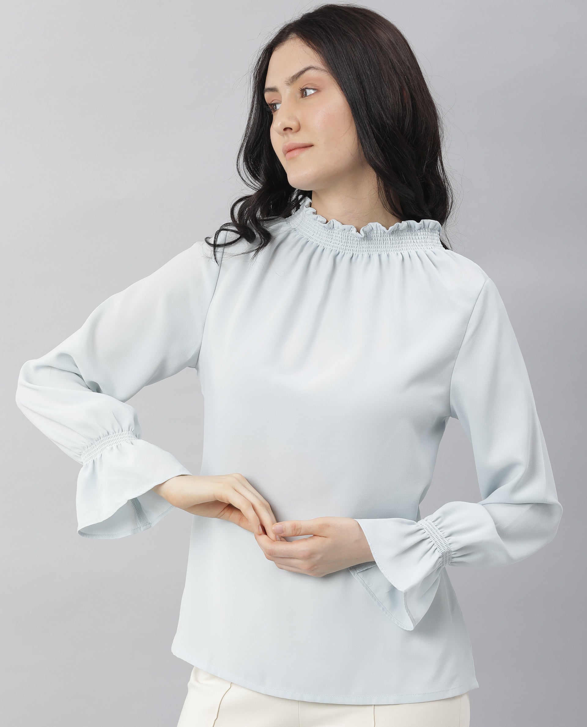 Rareism Women's Kusho Blue Top
