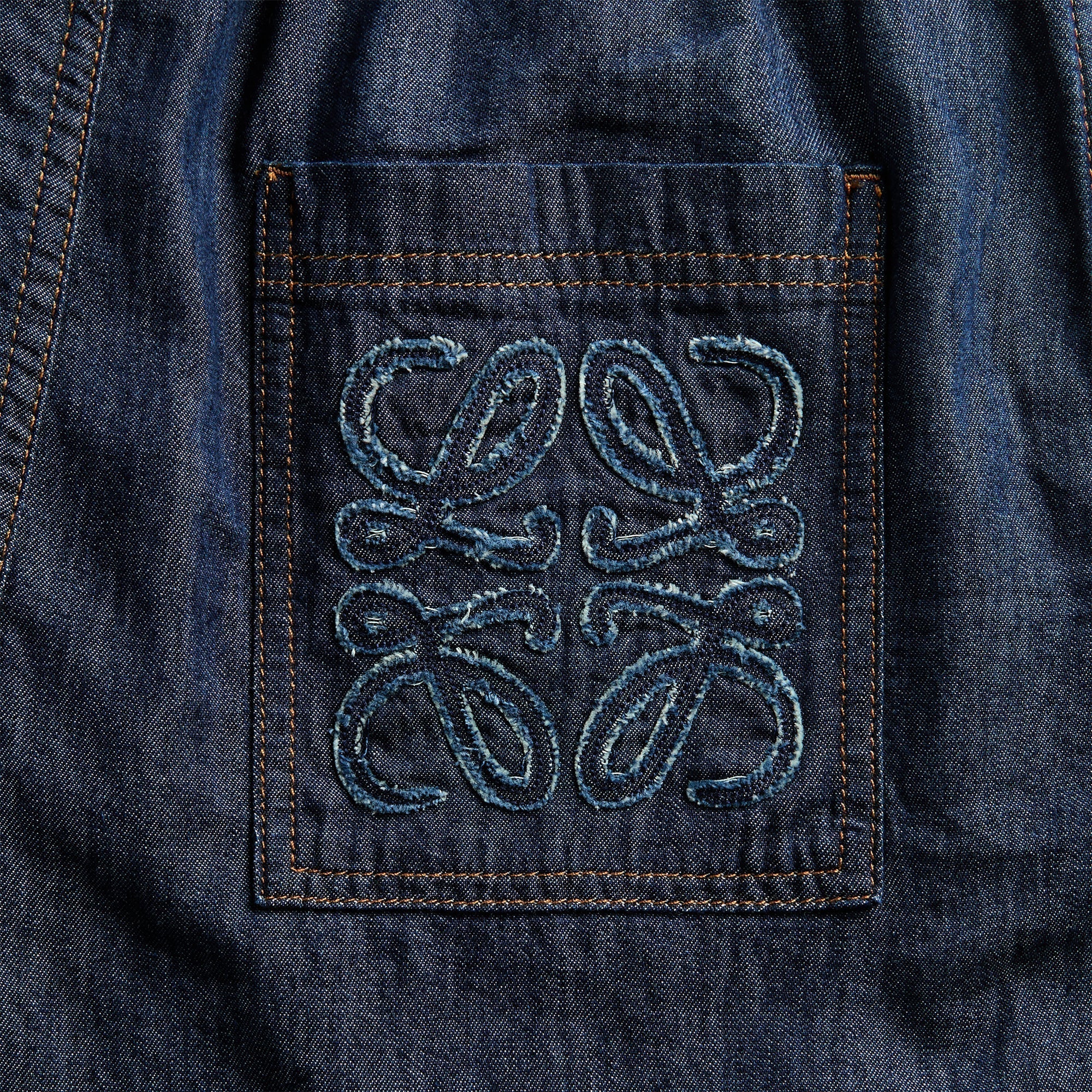 Loewe Short - Denim Blue
