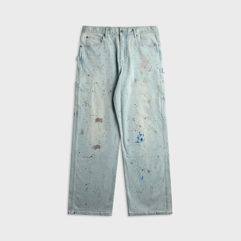 Coût De La Liberté Nova Sling Denim Over Sized Painter Pant - Indigo