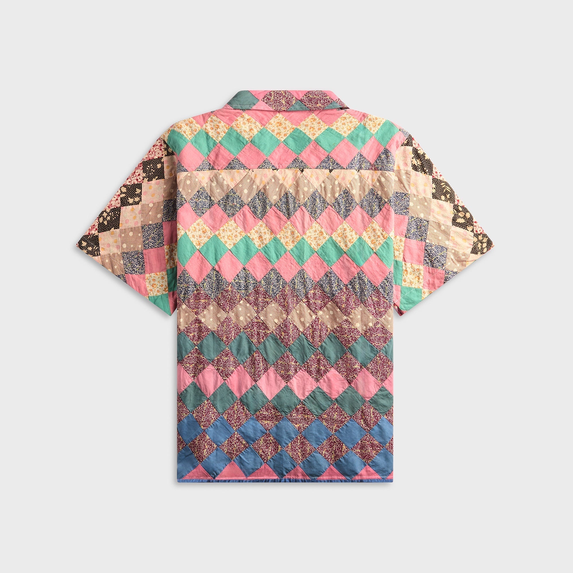 Coût De La Liberté Robbie Quilt Toppers One-Of-A-Kind Bowling Shirt - Assorted
