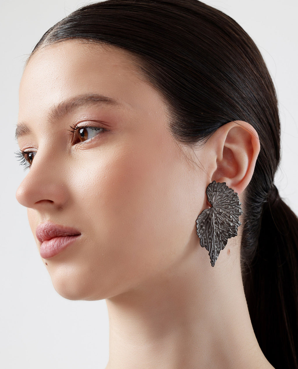 Rareism Women Maple Black Black Earring