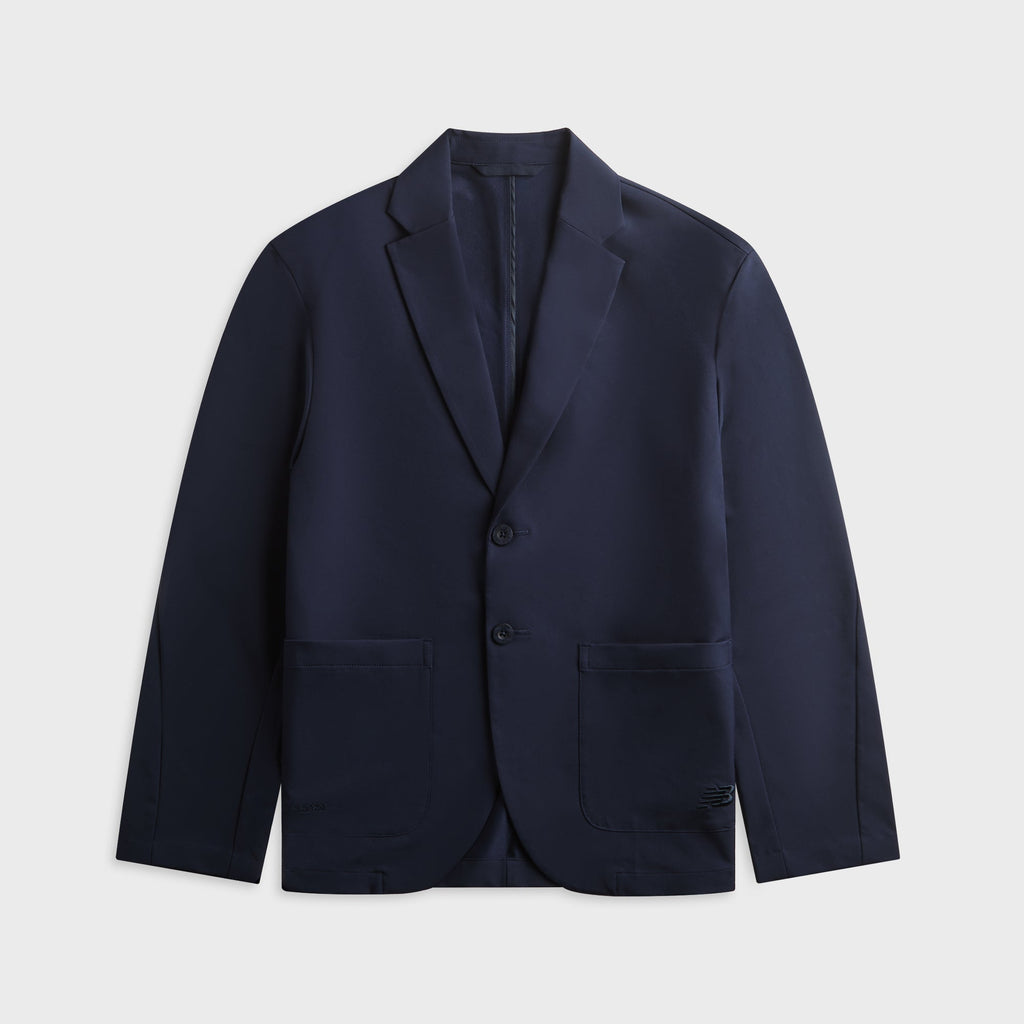 New Balance Grey Water Defy Single Jacket - Team Navy
