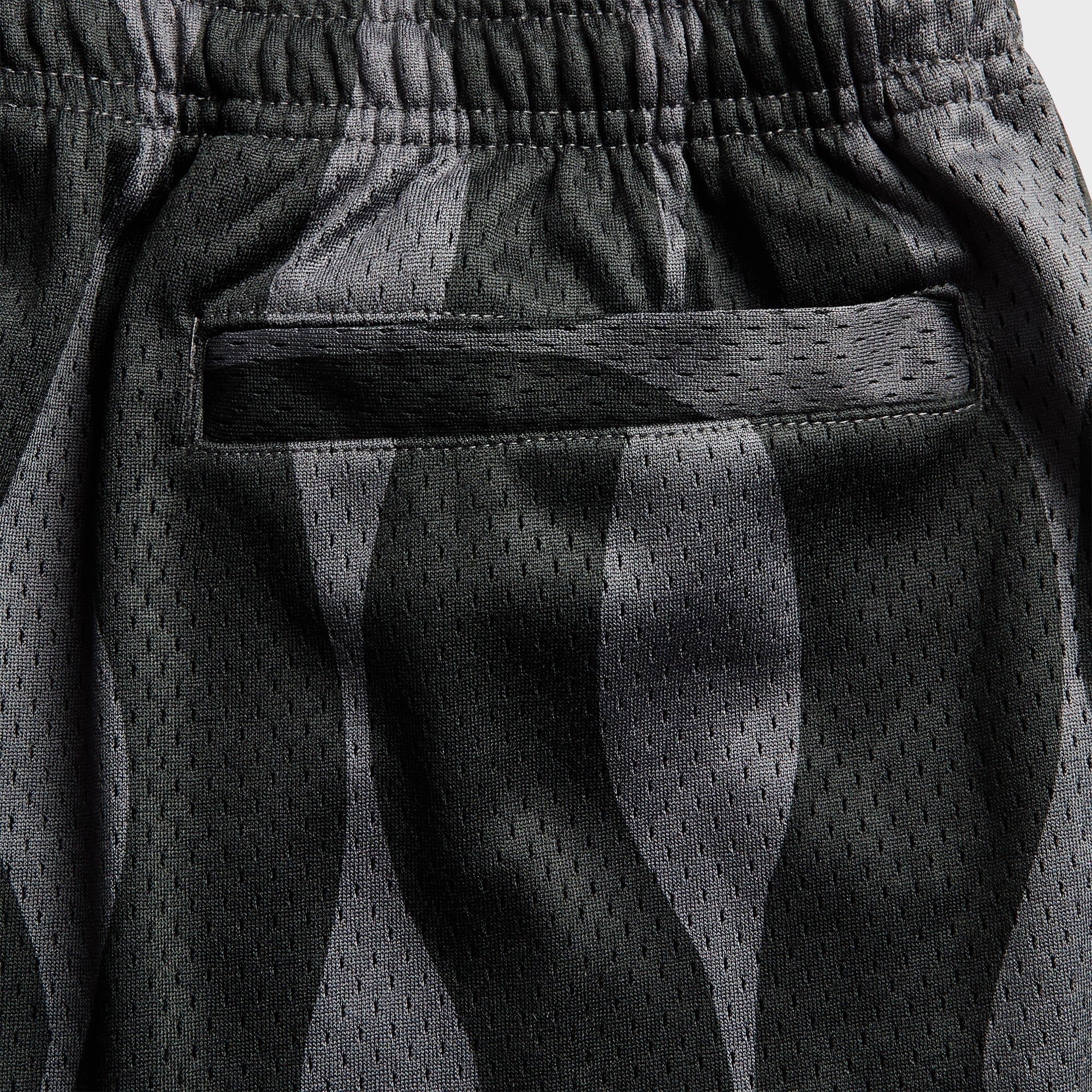 by Parra Waved Mesh Short - Black