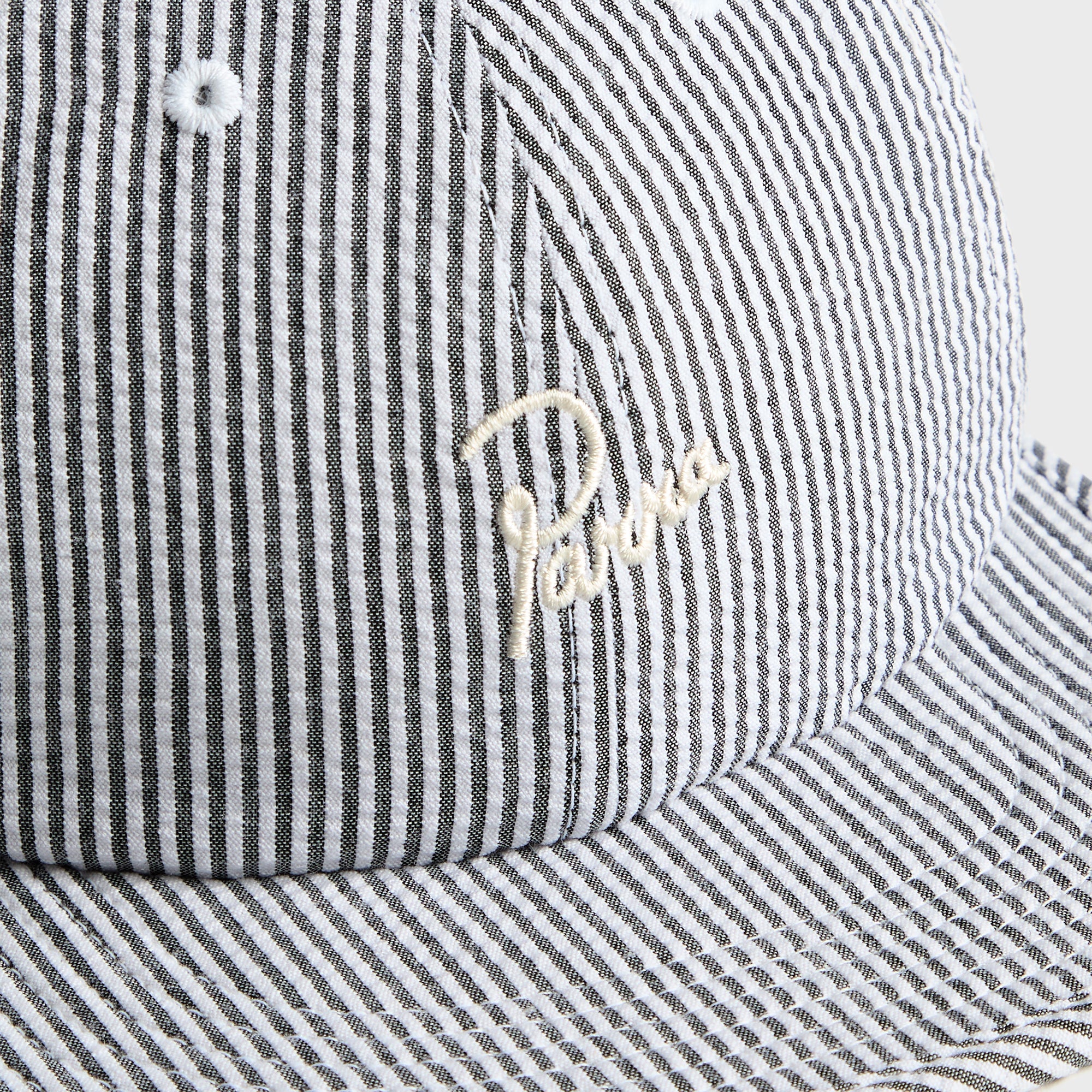 by Parra Signature 6 Panel Cap - Black