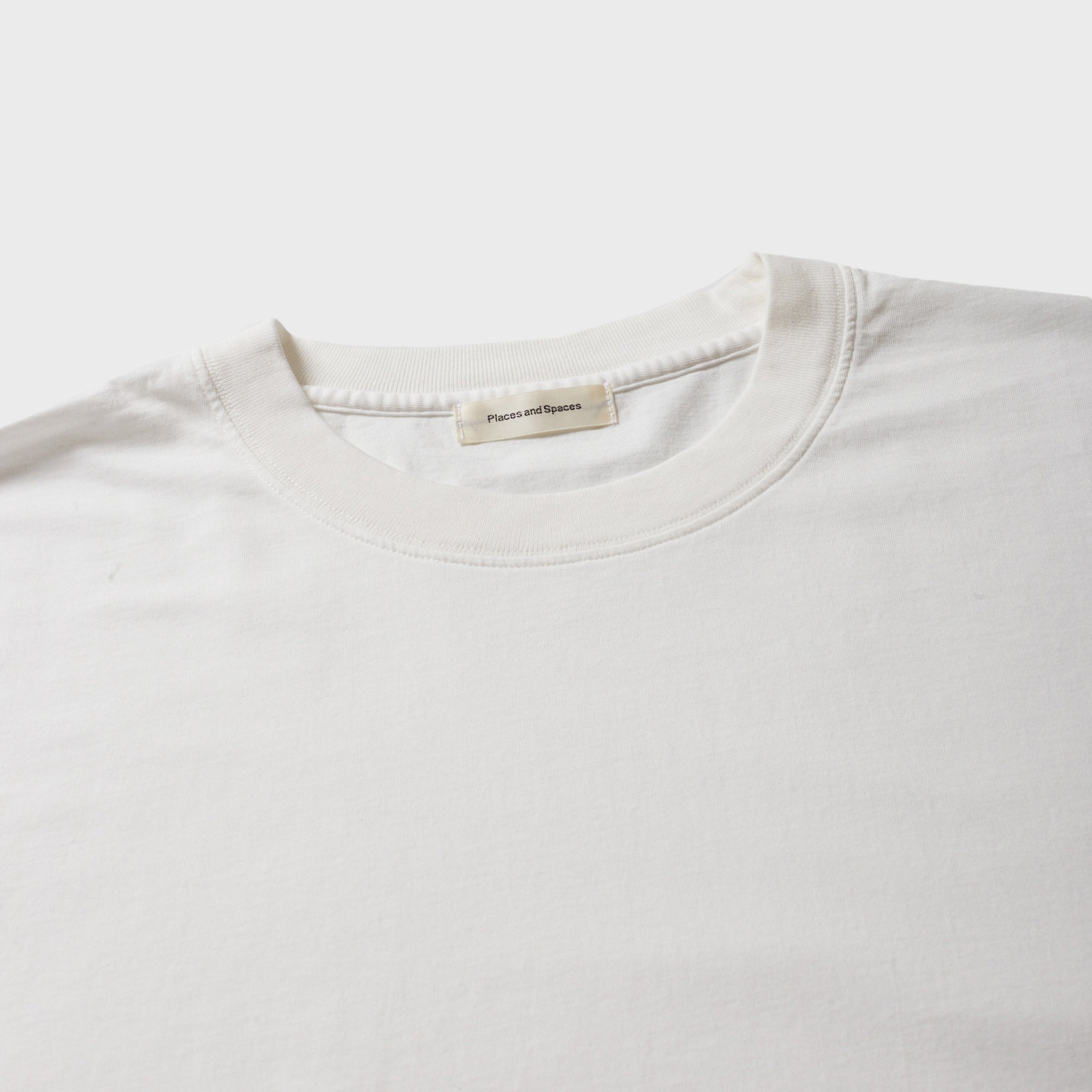 Places and Spaces High Gauge Short Sleeve Tee - White