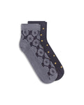 Rare Rabbit Men Polk & Mono Assorted High Ankle Socks