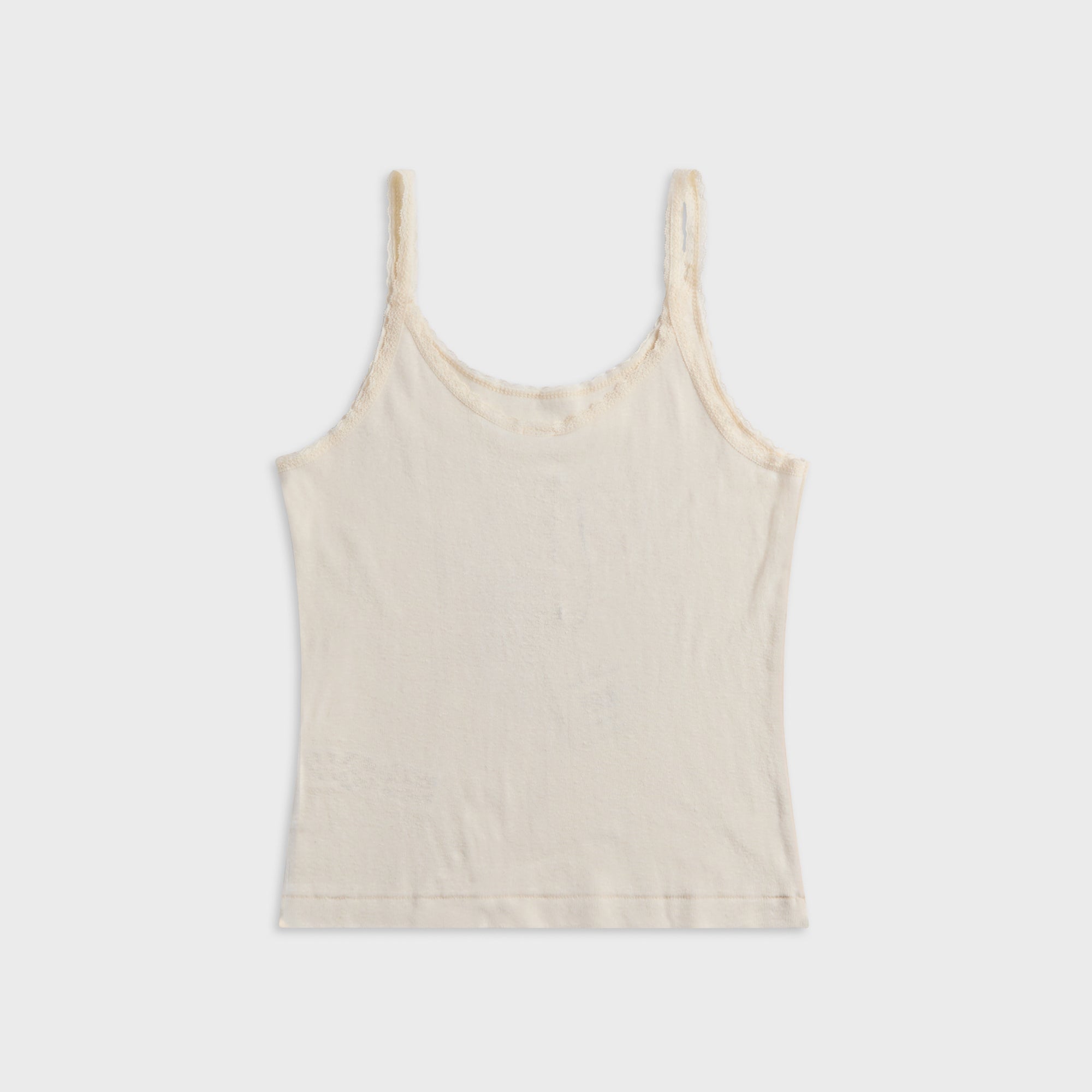 ReDone Lace Strap Tank Top - Peachy Keen