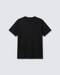 Rare Rabbit Men's Basic Rr-Corp-Arve Black Cotton Crew Neck Regular Plain T-Shirt